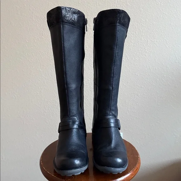 Earth Origins Portia Black Moto Boots - Picture 7 of 11